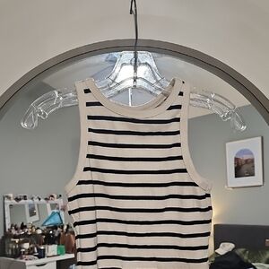Striped Sleeveless Tank Top